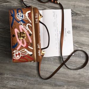 MCM Graffiti Vanity Handbag
